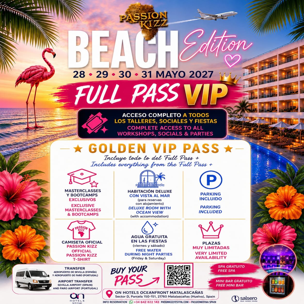 Cartel de Passion Kizz Beach Edition 2027